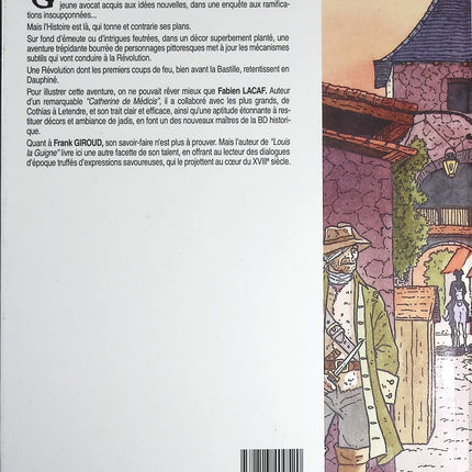 L'héritier Perdu tome 1 - Les Patriotes - Fabien Lacaf, Frank Giroud - livre BD