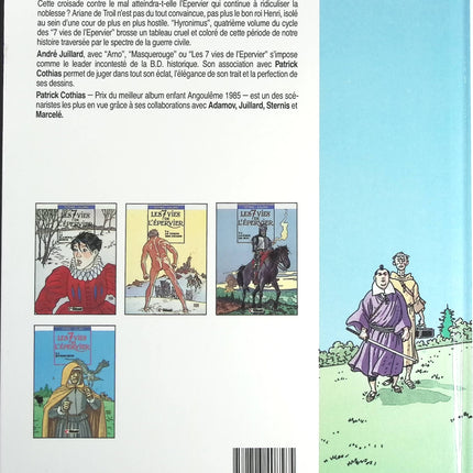 Hyronimus tome 4 - Les 7 Vies De L'épervier - Patrick Cothias, André Juillard - livre BD