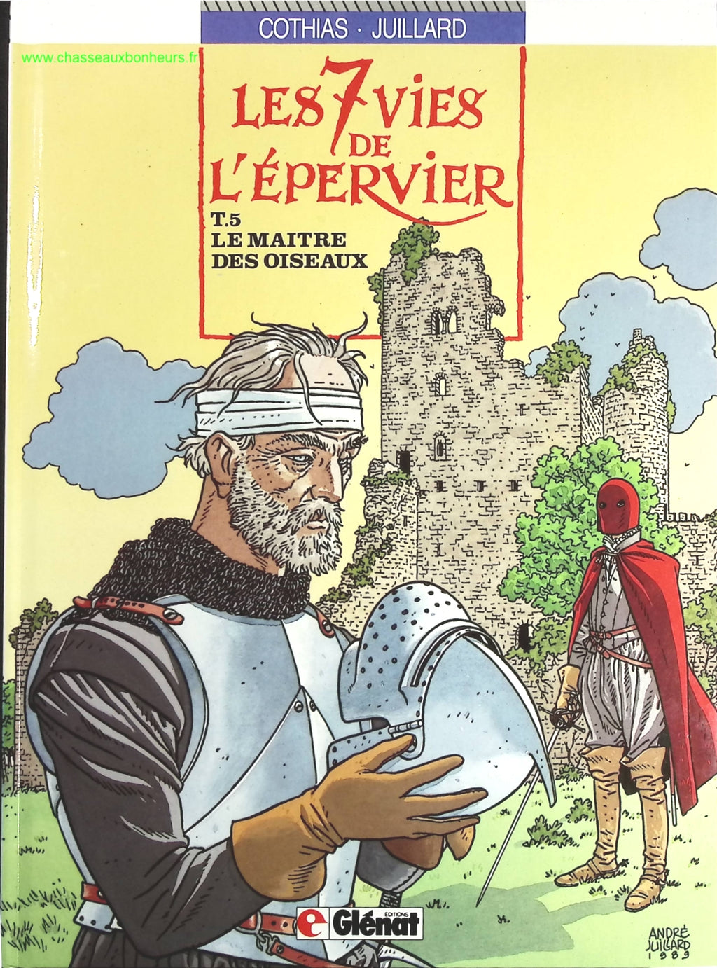 Le Maître Des Oiseaux tome 5 - Les 7 Vies De L'épervier - Patrick Cothias, André Juillard - livre BD