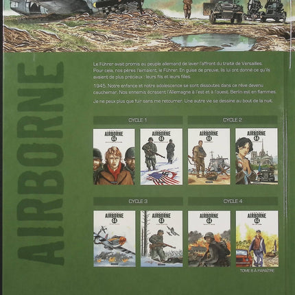 Airborne 44 Tome 7 Génération perdue – Philippe Jarbinet, BD historique sur la Seconde Guerre mondiale et les destins brisés - Livre BD