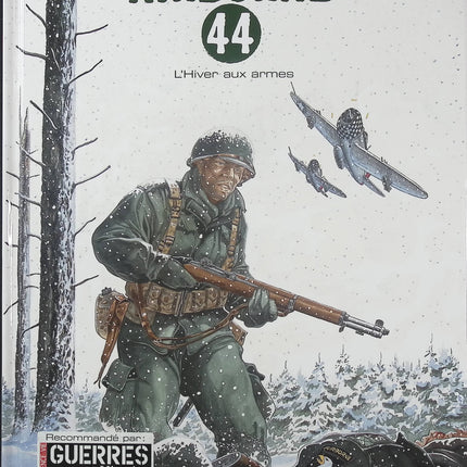 Airborne 44 Tome 6 L’hiver aux armes – Philippe Jarbinet, BD historique sur la Seconde Guerre mondiale et les combats en hiver - Livre BD