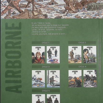 Airborne 44 – D-Day Intégrale Débarquement – Philippe Jarbinet, bande dessinée historique sur le débarquement de Normandie et la Seconde Guerre mondiale - Livre BD