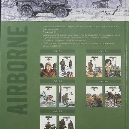 Airborne 44 Tome 11 – M.I.A. Missing in Action – Philippe Jarbinet, BD historique sur la Seconde Guerre mondiale et les soldats disparus - Livre BD