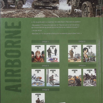 Airborne 44 Tome 9 – Black Boys – Philippe Jarbinet, BD historique sur la Seconde Guerre mondiale, les soldats américains et les combats de la Libération - Livre BD
