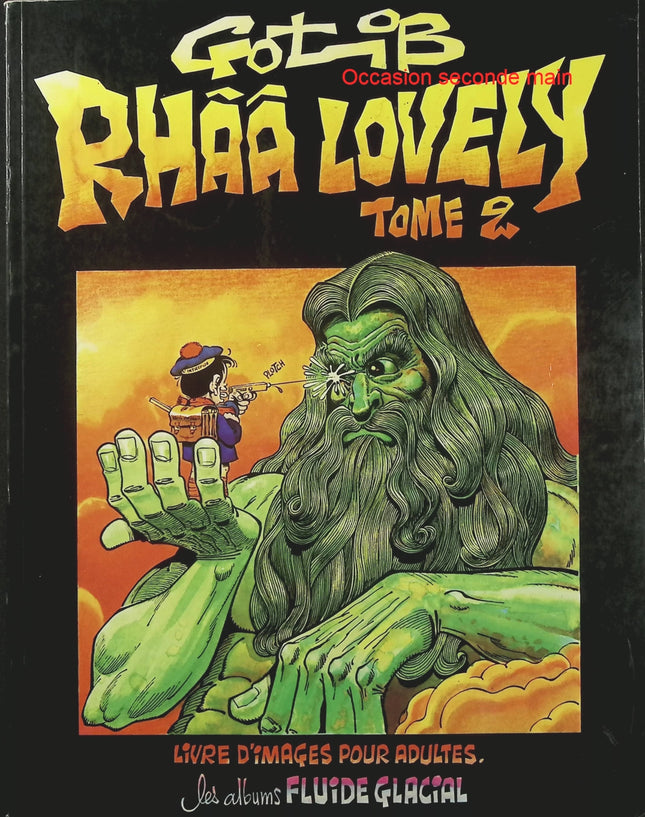 Rhââ Lovely Tome 2 – Gotlib – Bande dessinée humoristique adulte, humour absurde, parodies et satire décalée Fluide Glacial - Livre BD