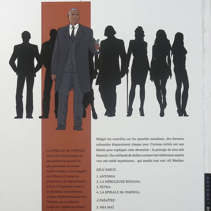 IRS All Watcher Tome 4 – La Spirale Mc Parnell – Stephen Desberg, Andrea Mutti – BD thriller d’espionnage et finance - Livre BD