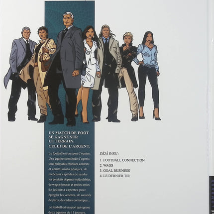I.R.$. Team Tome 3 – Goal Business – Stephen Desberg, Daniel Koller – BD thriller sur le football, les affaires et les réseaux de pouvoir - Livre BD