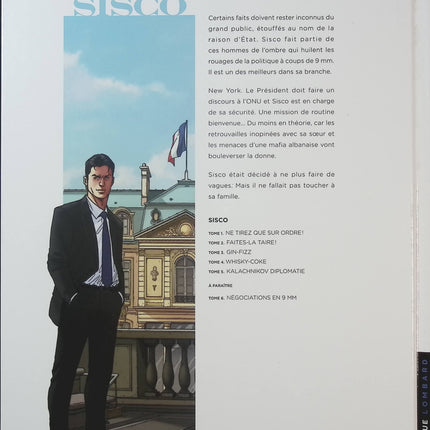 Sisco Tome 5 – Kalachnikov diplomatie – Benec et Thomas Legrain | BD thriller politique et espionnage - Livre BD