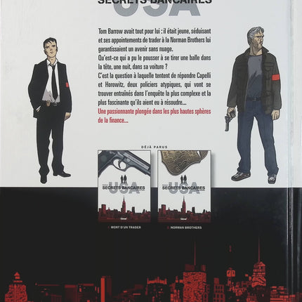 Secrets Bancaires USA Tome 2 Norman Brothers – Philippe Richelle, Dominique Hé, Élise Dupeyrat – BD polar financier - Livre BD