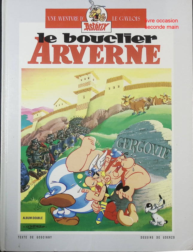 Astérix le Bouclier Arverne / Astérix aux Jeux Olympiques – René Goscinny, Albert Uderzo BD humour aventure Gaulois album double - Livre BD
