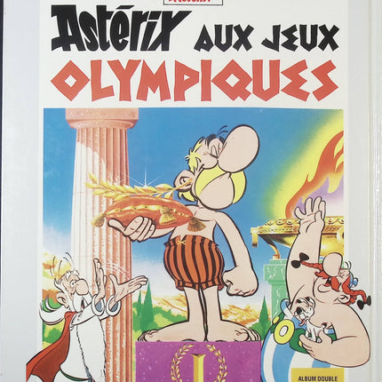 Astérix le Bouclier Arverne / Astérix aux Jeux Olympiques – René Goscinny, Albert Uderzo BD humour aventure Gaulois album double - Livre BD