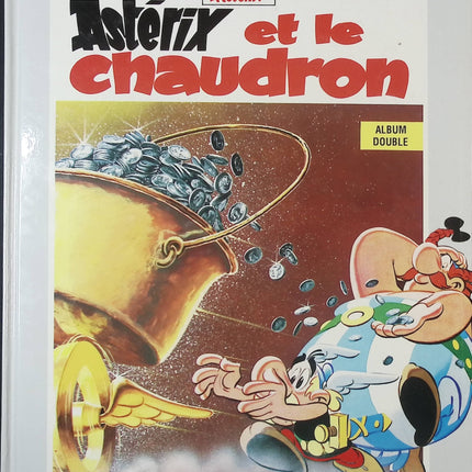Astérix et le chaudron / Astérix en Hispanie – René Goscinny, Albert Uderzo BD humour aventure Gaulois album double - Livre BD