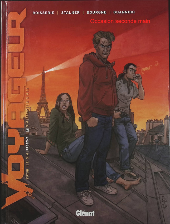 Voyageur Présent Tome 2 – Pierre Boisserie, Éric Stalner, Marc Bourgne – BD de science-fiction, voyage dans le temps et aventure - Livre BD