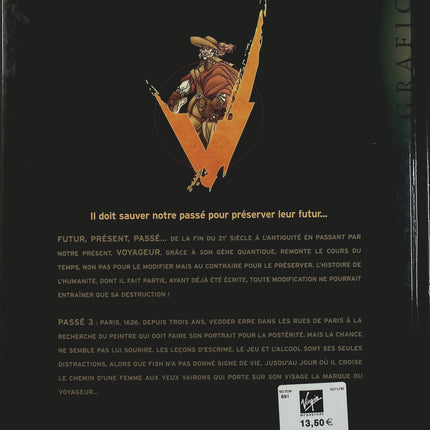 Voyageur – Passé – Tome 3 – Éric Stalner, Pierre Boisserie, Éric Lambert – BD science-fiction, voyage dans le temps et aventure historique - Livre BD