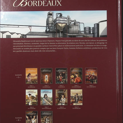Châteaux Bordeaux Tome 11 – Le Tonnelier – Éric Corbeyran et Espé – BD sur le vin de Bordeaux, fabrication des barriques et savoir-faire viticole - Livre BD