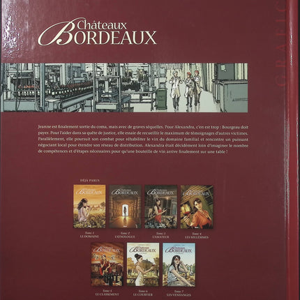 Châteaux Bordeaux Tome 8 – Le Négociant – Éric Corbeyran et Espé – BD sur le vin de Bordeaux, commerce viticole et secrets de famille - Livre BD