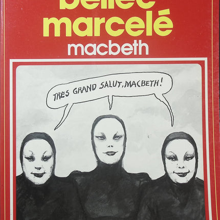 Macbeth – Philippe Marcelé, Anne Bellec – Collection Pilote – Adaptation BD de Shakespeare - Livre BD
