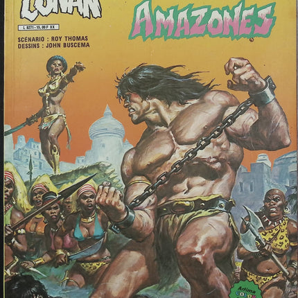 Conan La Cité des Amazones – Artima Marvel – Comics Conan vintage d’occasion - Livre BD