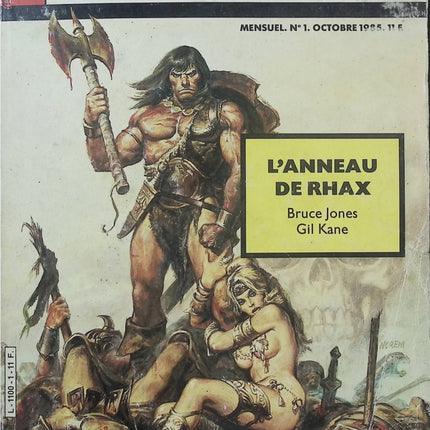 Super Conan N°1 – Mon Journal – Publication Marvel – Comics Conan vintage d’occasion - Livre BD