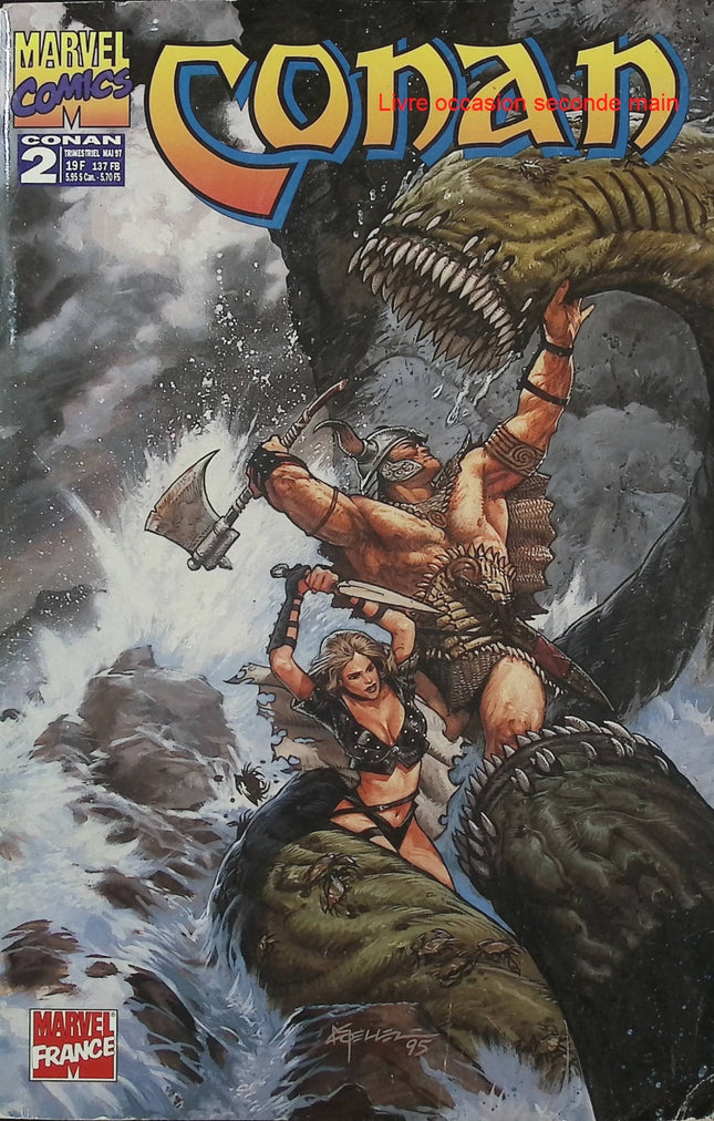 Conan N°2 – Marvel Comics – Comics Conan vintage d’occasion - Livre BD