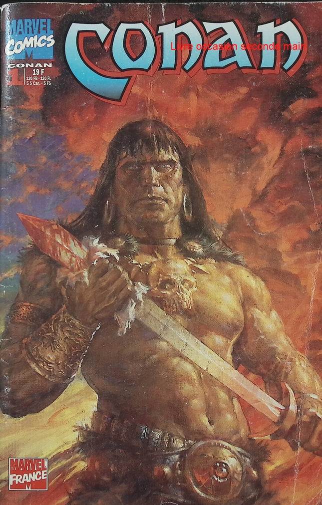 Conan N°1 – Marvel Comics – Comics Conan vintage d’occasion - Livre BD
