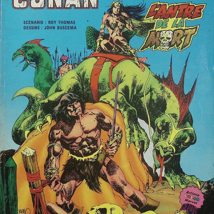 King Conan L’Antre de la Mort – Marvel – Comics Conan vintage d’occasion - Livre BD
