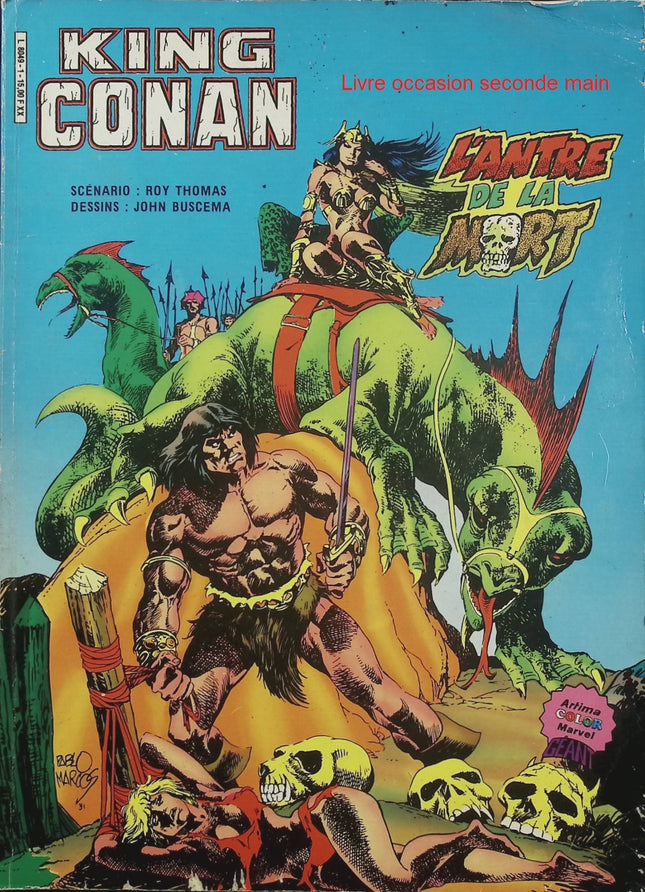 King Conan L’Antre de la Mort – Marvel – Comics Conan vintage d’occasion - Livre BD