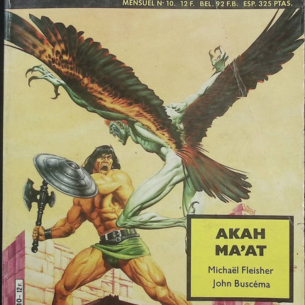 Super Conan N°10 – Mon Journal – Publication Marvel – Comics Conan vintage d’occasion - Livre BD