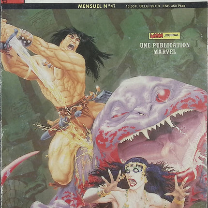 Super Conan N°47 – Mon Journal – Publication Marvel – Comics Conan vintage d’occasion - Livre BD