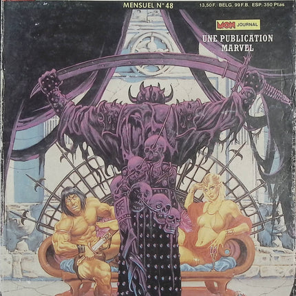Super Conan N°48 – Mon Journal – Publication Marvel – Comics Conan vintage d’occasion - Livre BD
