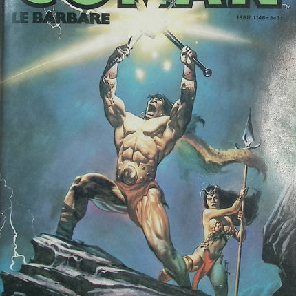 Conan Le Barbare N°3 Version intégrale 3 histoires – Marvel Comics Semic – Comics vintage d’occasion - Livre BD