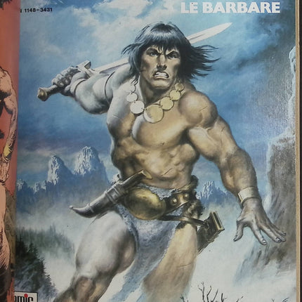 Conan Le Barbare N°4 Version intégrale 3 histoires – Marvel Comics Semic – Comics vintage d’occasion - Livre BD