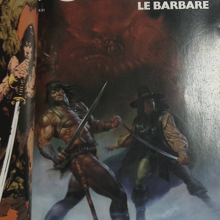 Conan Le Barbare N°4 Version intégrale 3 histoires – Marvel Comics Semic – Comics vintage d’occasion - Livre BD