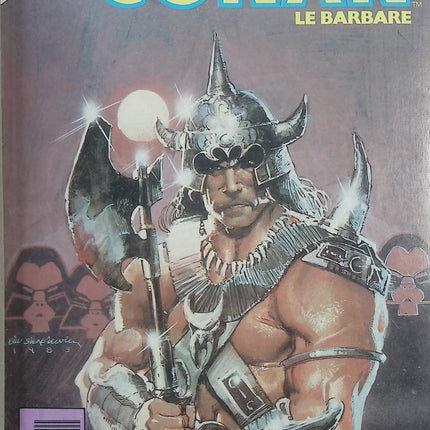 Conan Le Barbare N°9 Version intégrale 3 histoires – Marvel Comics Semic – Comics vintage d’occasion - Livre BD