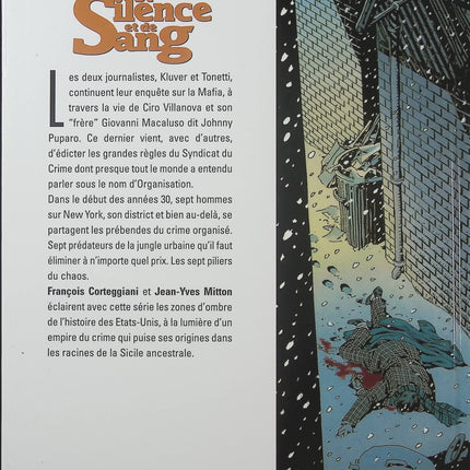 De Silence et de Sang Tome 5 – Les 7 Piliers du chaos – François Corteggiani, Jean-Yves Mitton – BD aventure historique - Livre BD