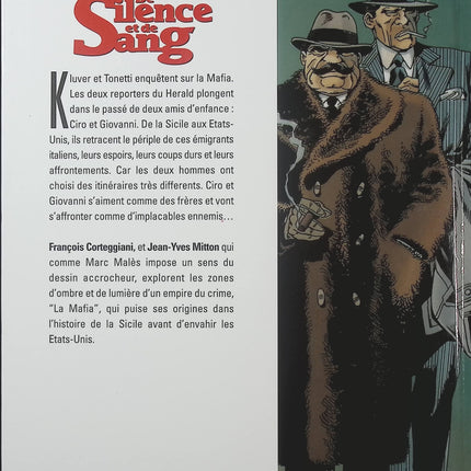 De Silence et de Sang Tome 4 – Les Vêpres Siciliennes – François Corteggiani, Jean-Yves Mitton – BD historique et aventure - Livre BD