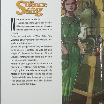 De Silence et de Sang Tome 2 – Mulberry Street – François Corteggiani, Marc Malès – BD aventure historique - Livre BD