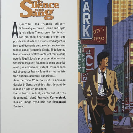 De Silence et de Sang Tome 12 – Le Sceau de Caïn Volume 2 – François Corteggiani, Emmanuel Barison – BD aventure historique - Livre BD