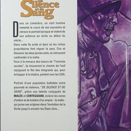 De Silence et de Sang Tome 1 – La Nuit du tueur de loups – François Corteggiani, Marc Malès – BD aventure historique - Livre BD