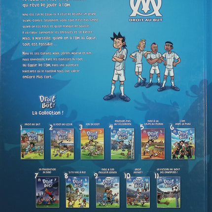 Droit au but ! Tome 6 – L’OM dans la peau – BD football Olympique de Marseille jeunesse – occasion - Livre BD