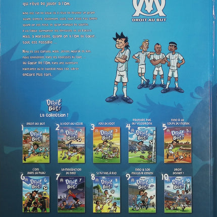 Droit au but ! Tome 9 – Nino et son meilleur ennemi – BD football OM jeunesse – occasion - Livre BD