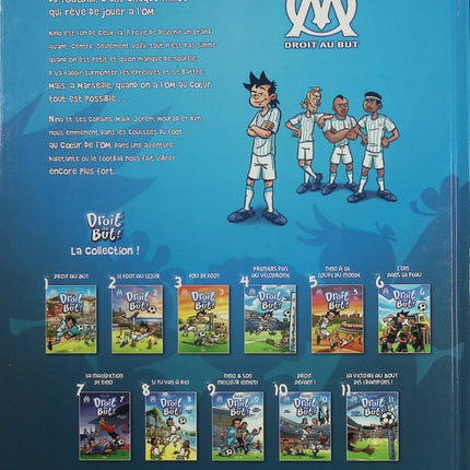 Droit au but ! Tome 1 – BD football OM jeunesse début de série – aventure sportive – occasion - Livre BD