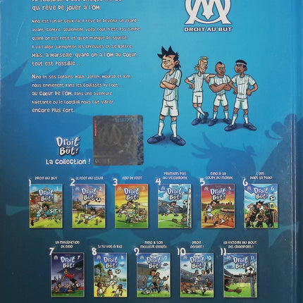 Droit au but ! Tome 10 – Droit devant ! – BD football OM jeunesse aventure sportive – occasion - Livre BD