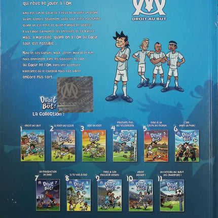 Droit au but ! Tome 3 – Fou de foot ! – BD football OM jeunesse aventure sportive – occasion - Livre BD