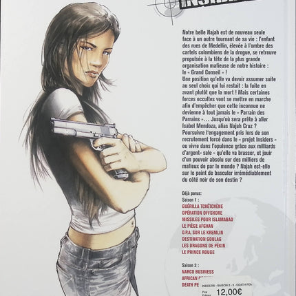 Insiders Saison 2 Tome 3 – Death Penalty – Jean-Claude Bartoll, Munch – BD d’espionnage, action et thriller international - Livre BD
