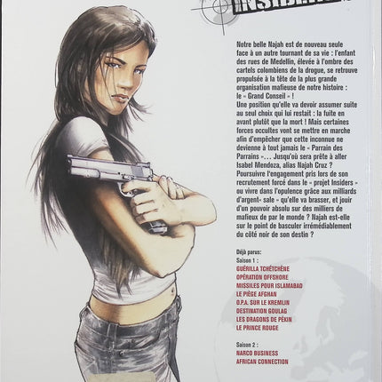 Insiders Saison 2 Tome 2 – African Connection – Jean-Claude Bartoll, Renaud Garreta – BD d’espionnage, action et thriller international - Livre BD