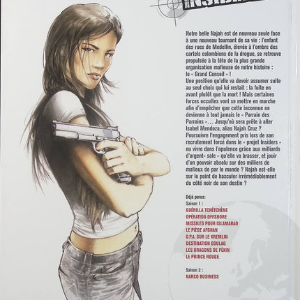 Insiders Saison 2 Tome 1 – Narco Business – Bartoll, Garreta – BD d’espionnage, action, trafic et thriller international - Livre BD