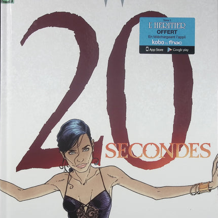 Largo Winch Tome 20 – 20 secondes – Jean Van Hamme, Philippe Francq – BD aventure, action et thriller financier - Livre BD