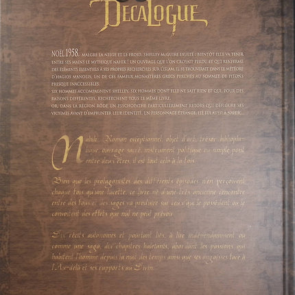 Le Décalogue Tome 3 – Le Météore – Frank Giroud, Jean-François Charles, Giulio De Vita – BD historique, mystère, aventure et suspense - Livre BD