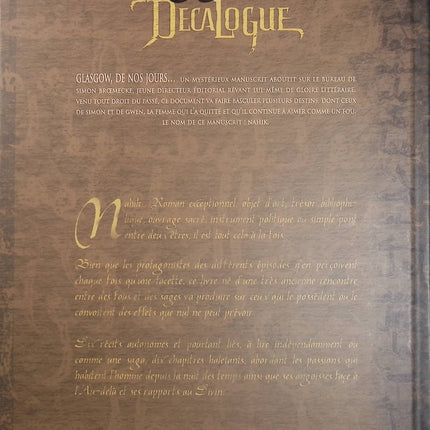 Le Décalogue Tome 1 – Le Manuscrit – Frank Giroud, Joseph Béhé – BD historique, thriller et aventure autour d’un mystérieux manuscrit - Livre BD